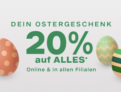 20% Rabatt auf fast alle Artikel im Deichmann Onlineshop