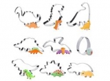 9er Set Pukitt Dinosaurier Ausstechformen für 6,99€