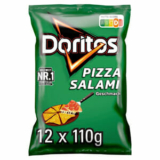 12er-Pack Doritos Pizza Salami Tortilla Nachos (12 x 110g) für nur 12,85€ (statt 17,27€) – Prime Spar-Abo