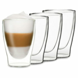 4er-Set DUOS doppelwandige Latte Macchiato Gläser (4x 310ml) für nur 14,99€ – Prime