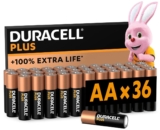 Duracell Plus Batterien AA (36 Stück) für nur 23,74€ im Spar-Abo