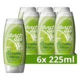 6x 225 ml Duschdas Duschgel Limette Minze ab nur 5,64€ – Prime