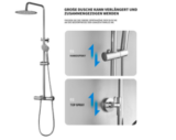 KOMIRO Duschsystem mit Thermostat für nur 97,99€ inkl. Versand