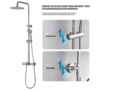 KOMIRO Duschsystem mit Thermostat für nur 97,99€ inkl. Versand