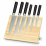 7-teiliges ECHTWERK Damastmesser Set + Magnet-Messerblock aus Holz für 78€ (statt 109€)