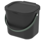 Rotho Albula Biomülleimer mit Deckel für die Küche (Kunststoff, 6l) für nur 7,77€ inkl. Prime-Versand