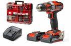 Vorbei! 18V Einhell Akku-Bohrschrauber-Set TE-CD 18/40 Li +69 mit 2×2,0 Ah Power X-Change Akku, Ladegerät, Koffer und 69-tlg. Zubehör für 65,23€