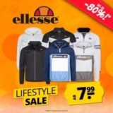 Bis zu 80% Rabatt im ellesse Lifestyle Sale bei SportSpar + 15% Extra-Rabatt
