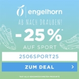 Letzter Tag: 25% Rabatt auf über 2.100 Sport- & Outdoorartikel bei Engelhorn