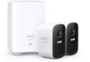 Kabelloses Überwachungskamera-Set eufy Security eufyCam 2C 2+1 mit 2 Kameras für 99,99€