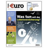 Jahresabo der Zeitschrift €uro für 106,80€ – als Prämie: 95€ Amazon Gutschein