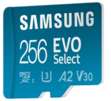 Samsung EVO Select (2024) 256 GB microSD-Karte + SD-Adapter für nur 17,99€ bei Prime-Versand