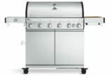 BURNHARD 6-Brenner Gasgrill Fat FRED Deluxe Series 3 inkl. Backburner und 900°C Infrarot-Keramikbrennern für 899,10€
