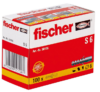 fischer Spreizdübel S 6, Dübel mit 2-fach-Spreizung 100 Stück für nur 4,29€ bei Prime-Versand