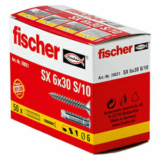50er-Pack fischer 70021 Spreizdübel SX 6 x 30 S für nur 7,29€ (statt 12€)