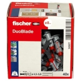 40er-Pack fischer DuoBlade selbstschneidende Gipskartondübel für 10,89€ (statt 15€)