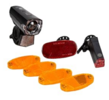 Fischer Fahrrad Beleuchtungs-Set 7-teilig für nur 9,99€ bei Prime-Versand