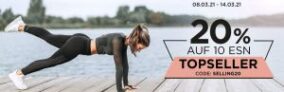 Fitmart: 20% Rabatt auf ESN Topseller