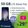 Top! freenet Telekom Green LTE 50 GB für 29,99€ mtl. + Samsung Galaxy S23 für 179,99€ + 150€ Cashback