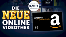 Knaller! 3 Monate freenet Video mit über 1.000 Filme und TV-Serien für 99 Cent testen + 5,- Euro Amazon-Gutschein