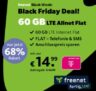 Letzte Chance: freenet Telekom LTE Allnet + SMS Flat mit 60 GB Datenvolumen für 14,99€ mtl.