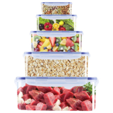 5er-Pack CORESLUX Frischhaltedosen mit Deckel für nur 11,99€ inkl. Prime-Versand