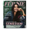 Top! Halbjahresabo „FÜR SIE“ nur 45,- Euro und dazu als Prämie ein 45,- Euro Amazon Gutschein erhalten