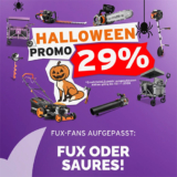 29% Rabatt auf (fast) alle Artikel im Fuxtec Onlineshop