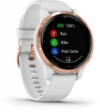 Garmin vivoactive 4S Sportuhr in weiß/roségold für 194,90€