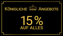 15% Rabatt auf das gesamte Sortiment im Gebrüder Götz Onlineshop
