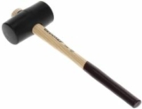 GEDORE 8825500 Gummihammer mit Holzgriff für 4,56€