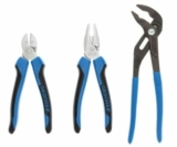 3-teiliger GEDORE S 8393 Zangen-Satz mit Universalzange, Seitenschneider und Kombizange für 44,39€