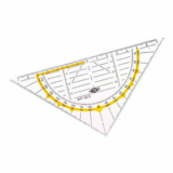 Wedo 525 Geometrie Dreieck (16 cm) für nur 80 Cent inkl. Prime-Versand (statt 2,80€)