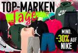 Großer Nike Sale bei geomix mit über 500 Artikeln und mindestens 30% Rabatt