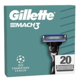 20er-Pack Gillette Mach3 Rasierklingen ab nur 28,96€ (statt 35€) – Prime