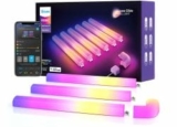 Govee Wandleuchte Glide Wall Light, WiFi RGBIC LED Lightbar für 49,99€