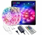 2x 10m Govee RGB LED-Strip mit Netzteil und Fernbedienung für 18,69€