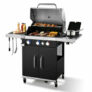 Top! GRILLMEISTER Gasgrill mit 3 Brennern + Seitenbrenner für nur 195,30€ inkl. Lieferung (statt 295€)