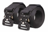 2er Set shenky Herrengürtel mit Schnellverschluss-Schnalle für 21,80€