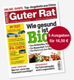 5x Guter Rat nur 16,50 Euro und dazu als Prämie: Amazon Gutschein über 15,- Euro erhalten