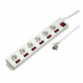 Hama 6-fach Steckdosenleiste (1,4m Kabel, Überspannungsschutz) für nur 17,54€ (statt 21,04€)