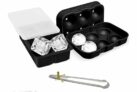 HEXUP Eiswürfelform Set (kubisch 45mm, kugelförmig 48mm) mit Zange für nur 11,99€