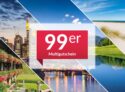 Animod Multi-Hotelgutschein: 2 Nächte inkl. Frühstück für 2 Personen in einem von 99 Hotels nur 99,98€