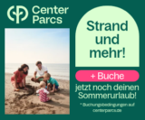Center Parcs: Strand und mehr schon ab 269€ für 4 Personen & 3 Nächte