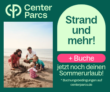 Center Parcs: Strand und mehr schon ab 269€ für 4 Personen & 3 Nächte