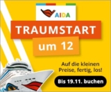 AIDA Traumstart um 12 – Auf die kleinen Preise, fertig, los z.B. 7 Tage Festagsreisen schon ab 599€ p.P.