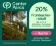 Center Parcs Frühbucher: Reisen im Frühling/Sommer 2026 mit bis zu 20% Rabatt + Wunschlage + Aktivitäten-Guthaben