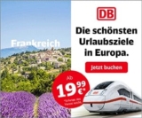 DB – Der Sommerdeal für Europas Städte und Urlaubsziele – Tickets schon ab 19,99€