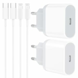 2x Nisiyama iPhone-Ladekabel & Netzteil für nur 9,59€ inkl. Prime-Versand