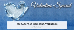 Nur heute: 20% Rabatt auf alles bei Jeans Direct- auch auf Sale Artikel (100,- Euro MBW)